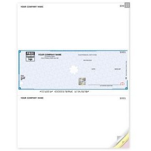 High Security Laser Multipurpose Check (2 Part)