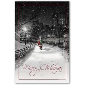 Midnight Santa Holiday Postcards