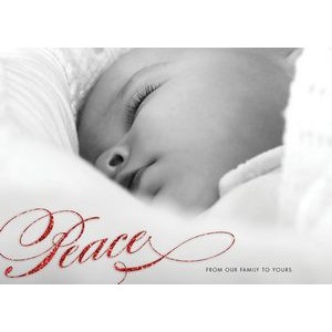 "Peace" Holiday Photo Cards
