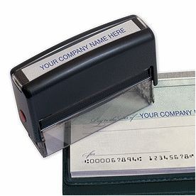 Self-Inking Personalized Pay-To Stamp
