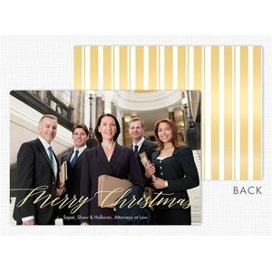 Best Script Flat Holiday Photo Cards