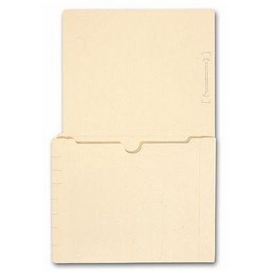 End-Tab Full Pocket Manila Folder