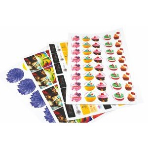 Full Color Sheet Stickers w/Various Sizes