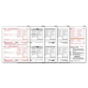 W-2 Tax Forms Kit, Laser, 4-Part