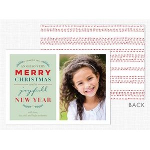 Oh So Very Merry Christmas Photo Cards