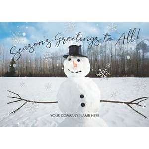 Mr. Frosty Holiday Greeting Cards
