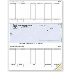 Laser OCR Accounts Payable Check (1 Part)