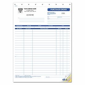 Large Purchase Order Form (2 Part)