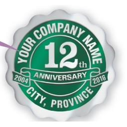 Fossler® Seals Personalized Anniversary Seal Roll