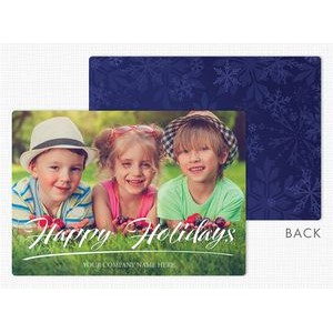 Say it with Style Flat Holiday Photo Cards