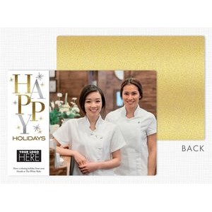 Stacked High Flat Holiday Photo Cards