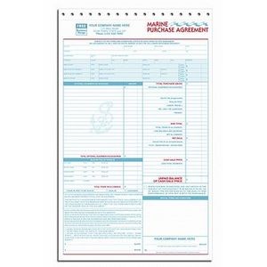 Marine Purchase Agreement Form (3 Part)