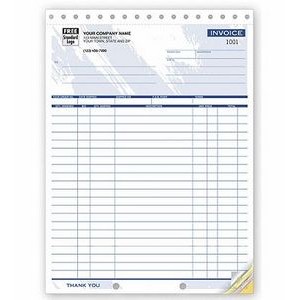 Color Collection™ Large Shipping Invoice Form (3 Part)