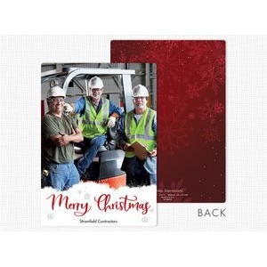 Just Like That Flat Holiday Photo Cards