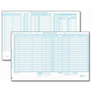 One-Write® Computer Input Sales & Cash Receipt Journal