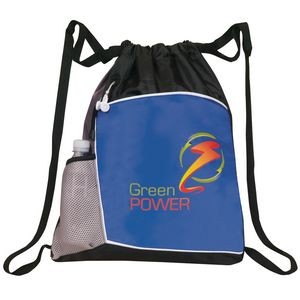 Crescent Trimmed Drawstring Duffle