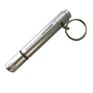 Metal Mini-Light Flashlight w/Key Ring