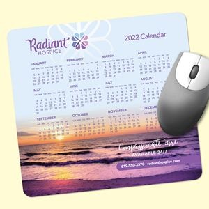 Origin'L Fabric® 7.5"x8"x1/4" Calendar Mouse Pad