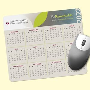 Origin'L Fabric® 8"x9.5"x1/4" Calendar Mouse Pad