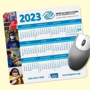 Peel&Place® 7.5"x8"x.015" Ultra-Thin Calendar Mouse Pad