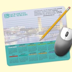 MousePaper® 24 Page 7.25"x8.5" Note Paper Calendar MousePad