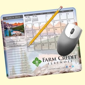 MousePaper® Calendar 18 Month 7.25"x8.5" Paper Mouse Pad