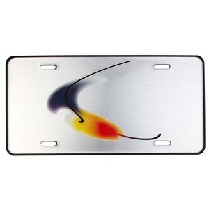 Signature Full Color Domed Front Ad Plates w/Chrome Material