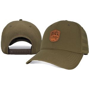 Structured laser etched performance cap