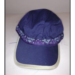 Outlet-Fahrenheit Outdoor Two Toned Cap with a Geometric Band