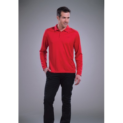 Men's Louisville Long Sleeve Polo Shirt