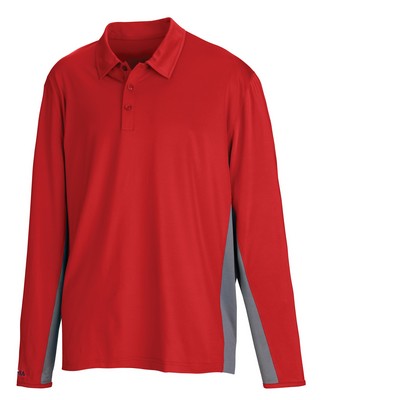 Men's FILA Bedford Long Sleeve Polo Shirt