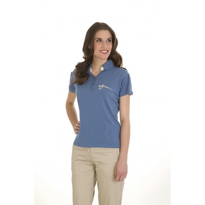 Women's Park Avenue Bamboo Polo Short Sleeve Shirt