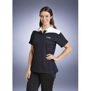 Women's Lancaster Polo Shirt w/Contrasting Collar