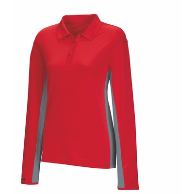 Women's FILA Newport Long Sleeve Polo Shirt