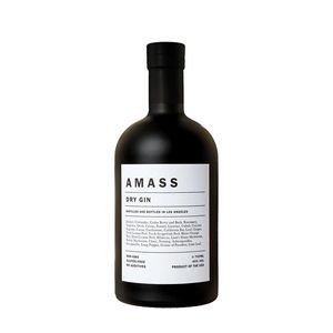 Etched Amass Dry Gin w/Color Fill