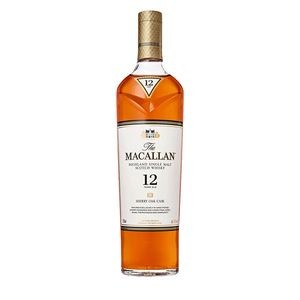 Etched Macallan 12 w/Color Fill
