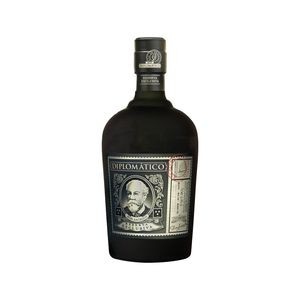 Etched Diplomatico Rum Reserva Exclusiva w/Color Fill