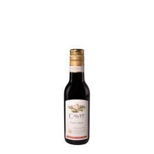 Etched Mini Cavit Pinot Noir w/Color Fill