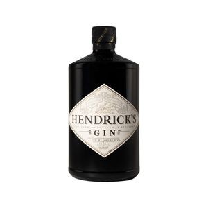 Etched Hendrick's Gin w/Color Fill