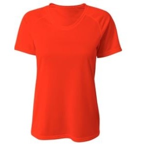 A4 Inc. Womens Surecolor Cationic Tee