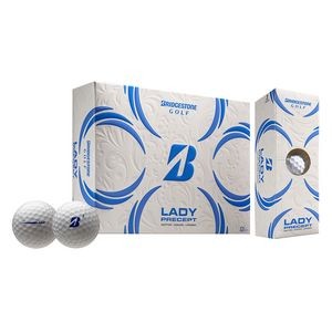 Bridgestone Lady Precept White Golf Balls (Dozen)