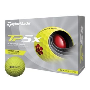 TaylorMade® TP5X Yellow Golf Balls (Dozen)