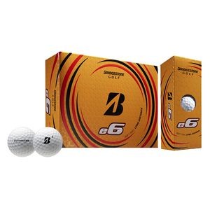 Bridgestone® White E6 Golf Balls (Dozen)