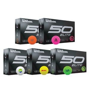 Wilson Fifty Elite Golf Balls (Dozen)