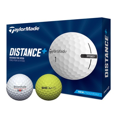 TaylorMade® Distance+ Golf Balls (Dozen)