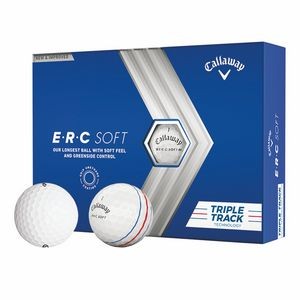 Callaway® ERC Soft Triple Track 23 White Golf Balls (Dozen)