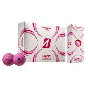 Bridgestone Lady Precept Pink Golf Balls (Dozen)