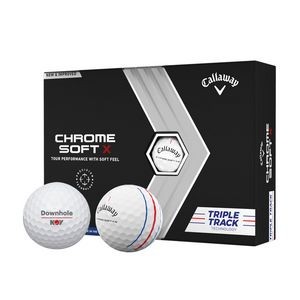 Callaway® Chrome Soft X Triple Track White Golf Balls 2023 (Dozen)