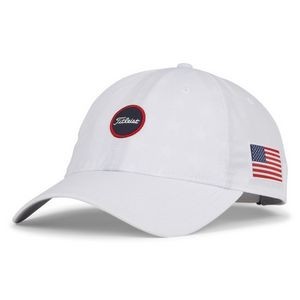 Titleist® Montauk Lightweight Black Cap - American Flag