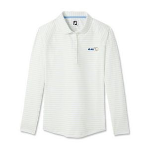 FootJoy® Women's Long Sleeve Pin Stripe Sun Protection Shirt